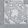 Kerama marazzi HGD\B39\TU0031L Вставка Монтаньоне серый лаппатированный 9,7х9,7