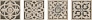 Kerama marazzi HGD\B170\TU0031L Вставка Парнас беж лаппатированный 9,7х9,7