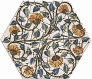 Kerama marazzi HGD\A386\SG2700L Декор Парк Гуэля лаппатированный 29х33,4