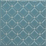 Kerama marazzi Декор Бахия 1 бирюзовый глянцевый 9,8x9,8x0,7