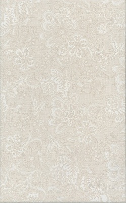 Kerama marazzi 6381 Плитка Ауленсия беж орнамент 25х40