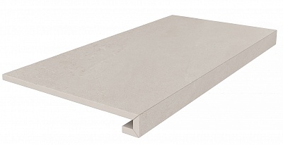 Kerama marazzi Ступень клееная Про Матрикс белый обрезной 33x60x0,9