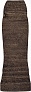 Kerama marazzi DD7501\AGE Угол внешний Гранд Вуд коричневый тёмный 8х2,9