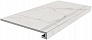 Kerama marazzi Ступень клеёная Монте Тиберио бежевый светлый лаппатированный 33x80x0,9