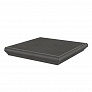 Kerama marazzi Ступень угловая Хадду серый тёмный матовый 34x34x0,8