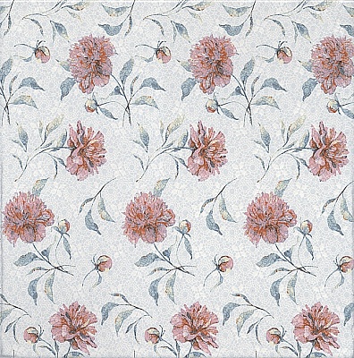 Kerama marazzi 4221 Плитка Ковентри Цветы 40,2х40,2