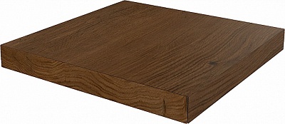 Kerama marazzi SG507400R\GCS Ступень Сальветти вишня угловая левая клееная 33х33