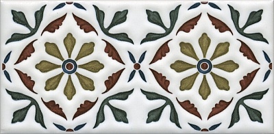 Kerama marazzi STG\B618\16000 Декор Клемансо орнамент 7,4х15