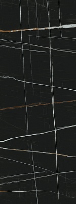 Kerama marazzi Керамогранит Surface Laboratory/Сахара Блэк лаппатированный обрезной 119,5x320x1,1