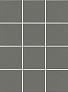 Kerama marazzi Мозаика Агуста серый матовый 30x40x0,7 из 12 частей 9,8х9,8