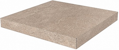 Kerama marazzi Ступень угловая клееная Про Стоун бежевый 33x33x0,9
