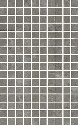 Kerama marazzi Декор Кантата мозаичный серый глянцевый 25x40x0,8
