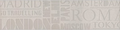 Kerama marazzi SBD007\DD3186 Декор Про Матрикс белый шрифты 15х60
