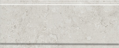 Kerama marazzi Бордюр Карму серый светлый матовый обрезной 30x12x1,3