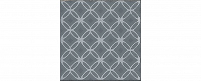 Kerama marazzi Декор Агуста 1 синий матовый 9,8x9,8x0,7