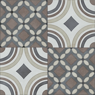 Kerama marazzi Декор Чементо 4 матовый 20x20x0,69