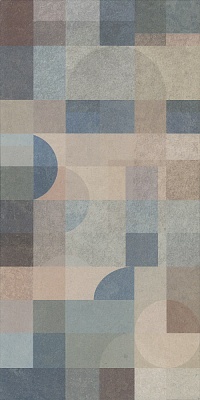Kerama marazzi Декор Чементо 2 матовый обрезной 30x60x0,9